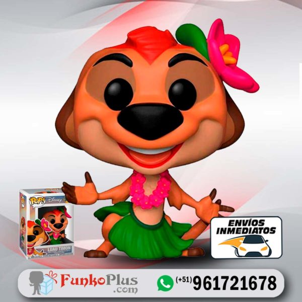 Funko Pop Disney Rey León Timón Luau