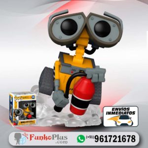 Funko Pop Disney Wall E Volando con extintor