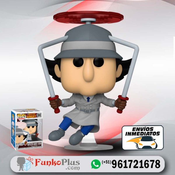 Funko Pop Inspector Gadget Volando