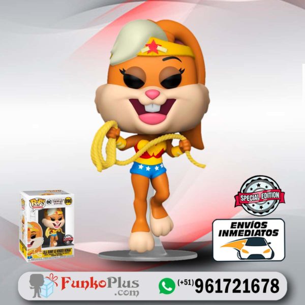 Funko Pop Looney Tunes Lola Bunny Mujer Maravilla