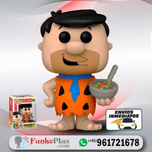 Funko Pop Los Picapiedra Pedro Picapiedra con Cereal