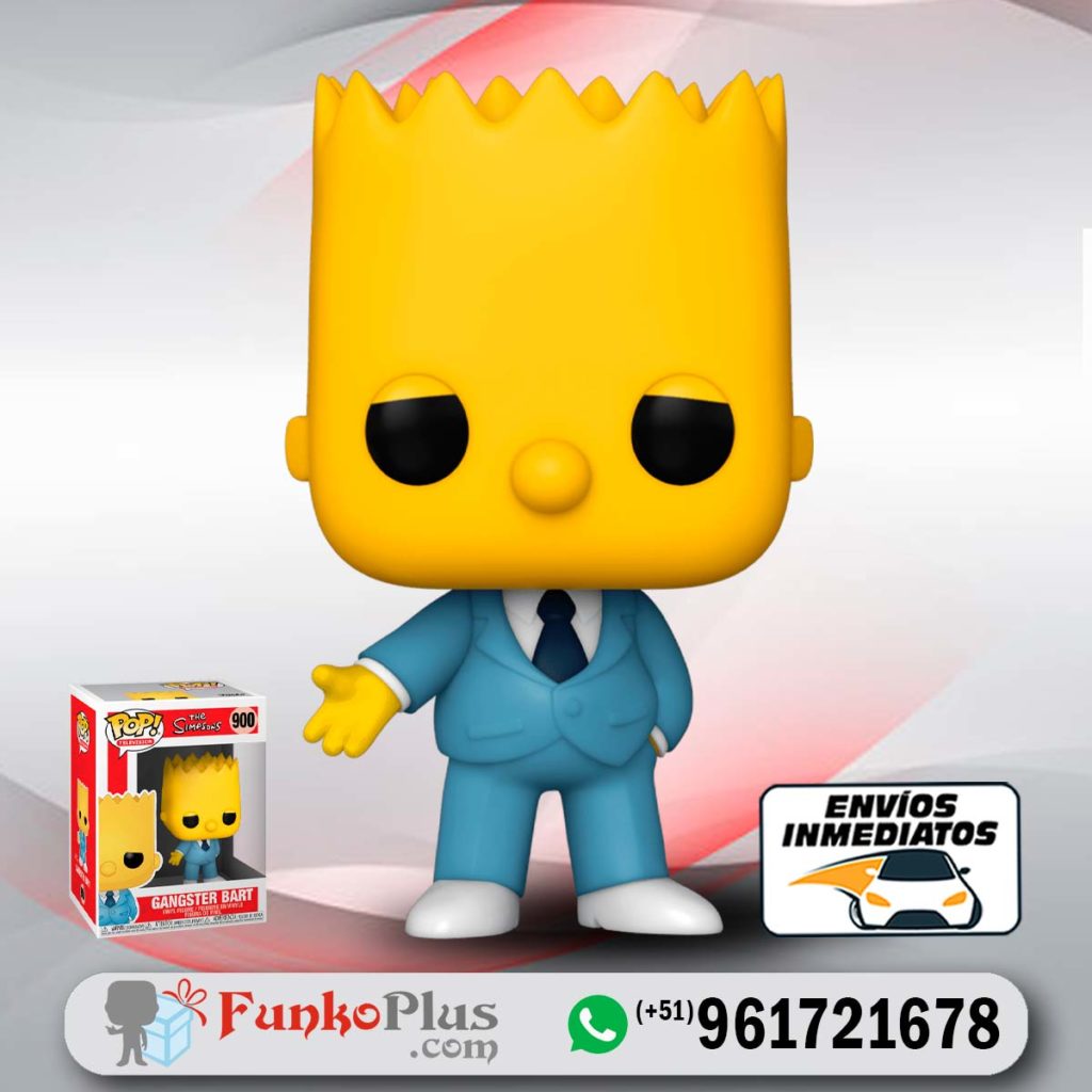 Funko Pop Los Simpsons Bart Gangster