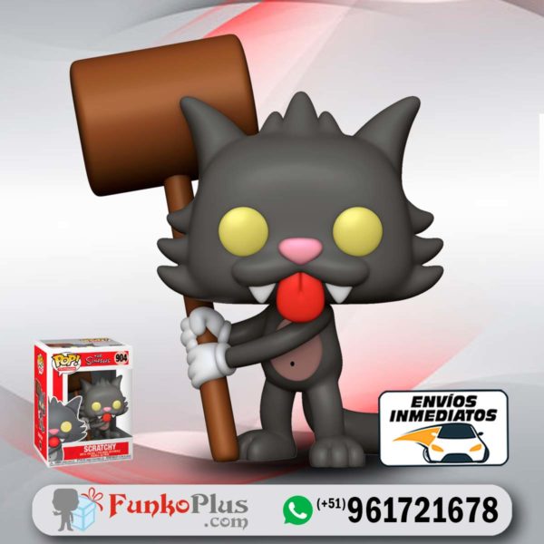 Funko Pop Los Simpsons Gato Tomy Scratchy