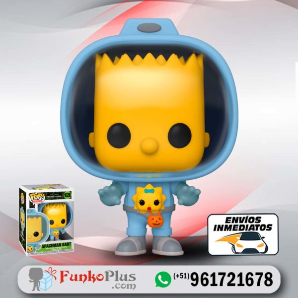 Funko Pop Los Simpsons Halloween Bart Astronauta