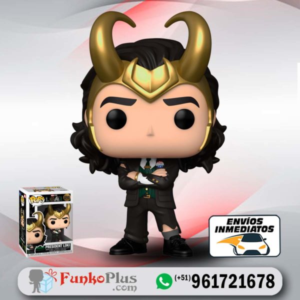 Funko Pop Marvel Loki Presidente