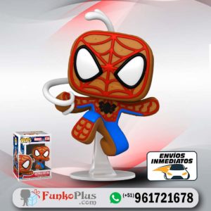 Funko Pop Marvel Navidad Spiderman Galleta