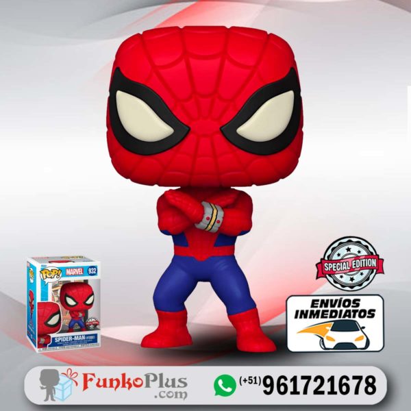 Funko Pop Marvel Spiderman Japonés