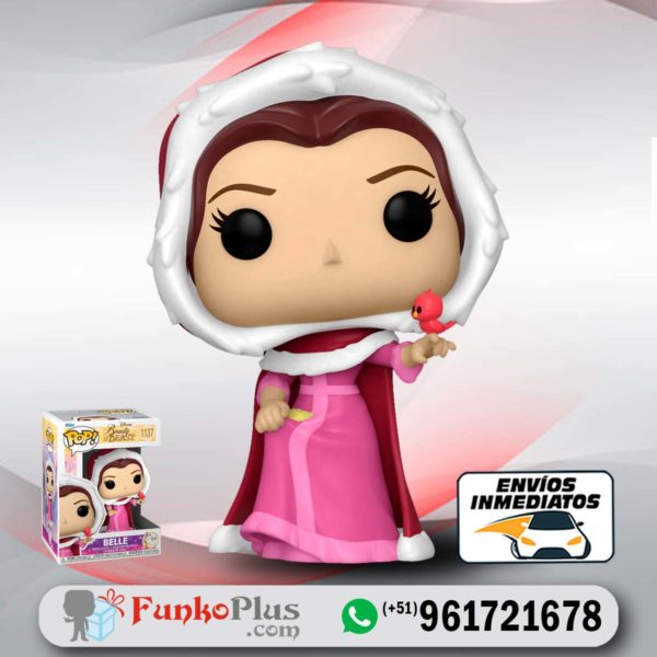 Funko Pop Disney Princesas La Bella y la Bestia Bella Invierno