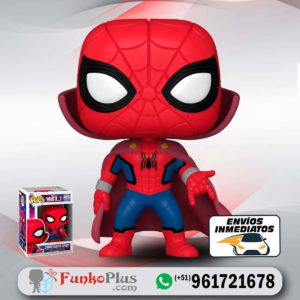 Funko Pop Marvel What If Spiderman Zombie Hunter