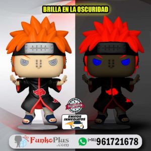 Funko Pop Naruto Pain GLOW Brilla en la Oscuridad