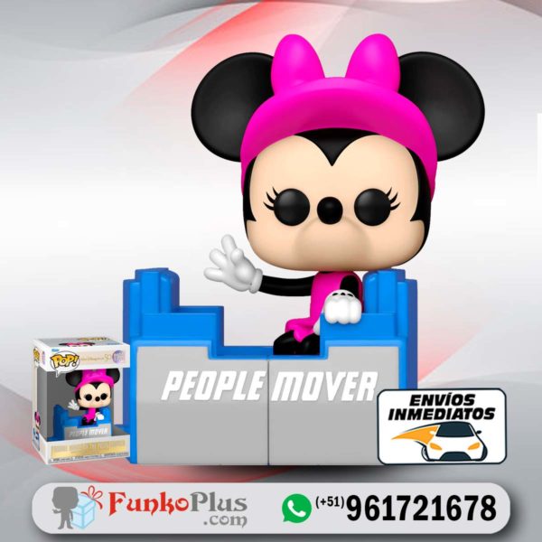 Funko Pop Disney Minnie Mouse vagón de Tranvía