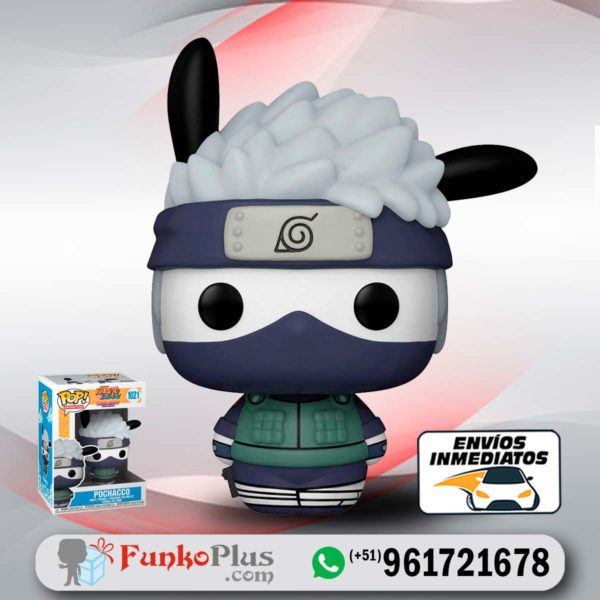 Funko Pop Hello Kitty Naruto Pochacco Kakashi