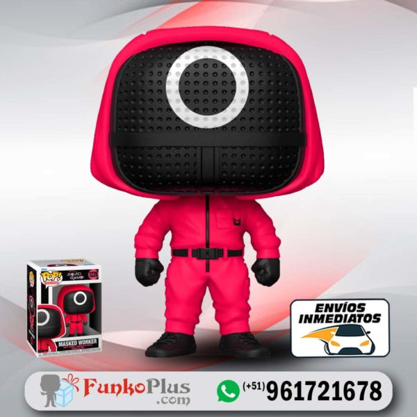 Funko Pop Juego del Calamar Trabajador Enmascarado