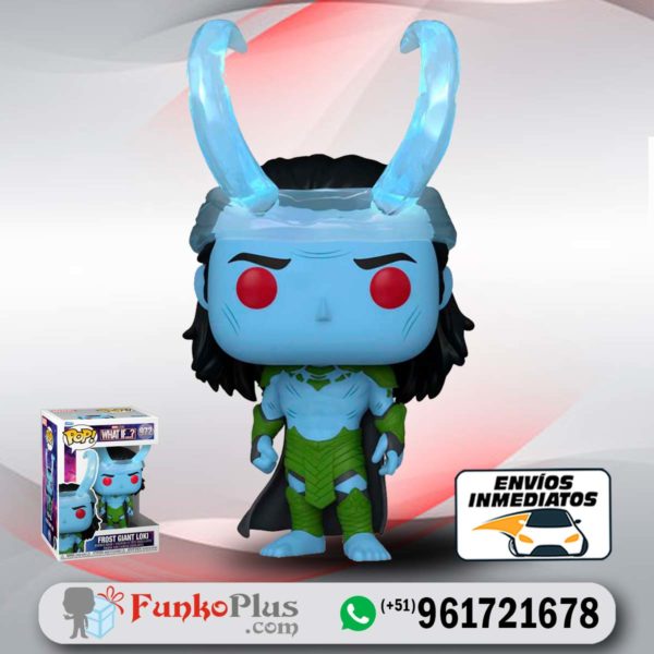 Funko Pop Marvel What If Loki Gigante de Hielo