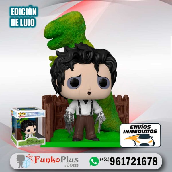 Funko Pop Disney Johnny Depp Edward Manos de Tijera arbusto Jardín