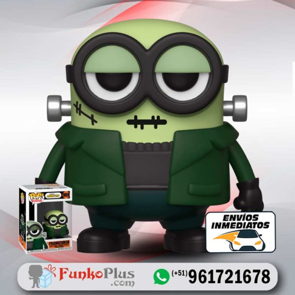 Funko Pop Minions Bob Frankenstein