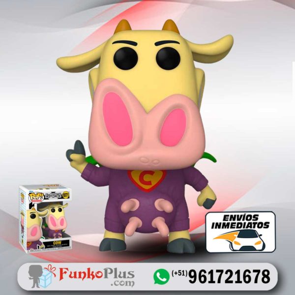 Funko Pop Cartoon Network Vaca y Pollito Super Vaca