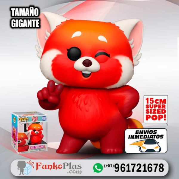 Funko Pop Disney Turning Red Meilin Lee Panda Rojo