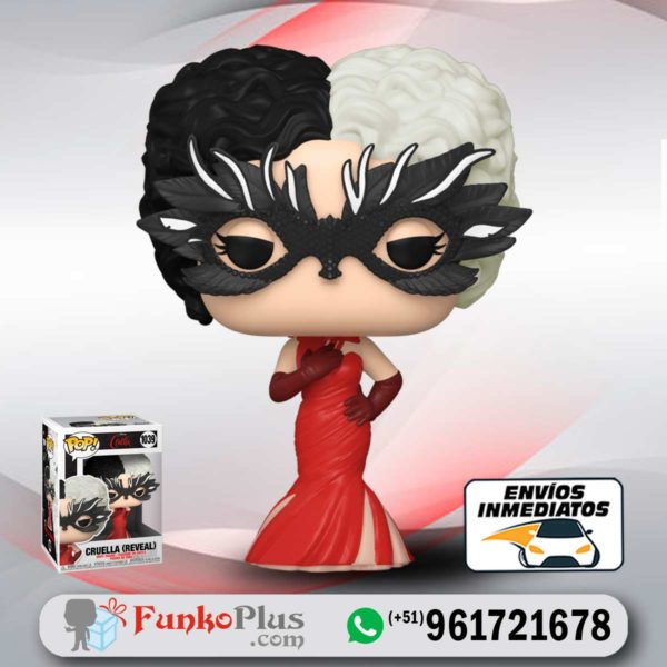 Funko Pop Disney Cruella Vestido Reveal