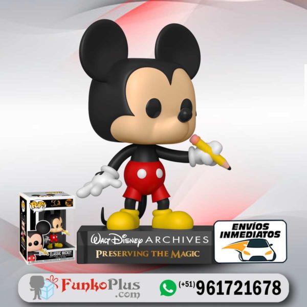 Funko Pop Disney Mickey Mouse Clásico