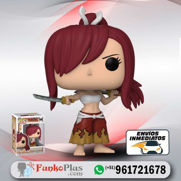 Funko Pop Fairy Tail Erza Scarlet