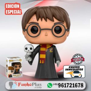 Funko Pop Harry Potter con Lechuza Hedwig