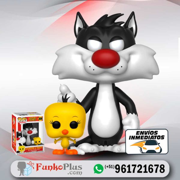 Funko Pop Looney Tunes Gato Silvestre y Piolín