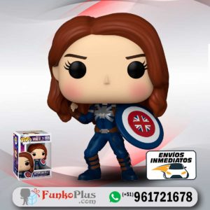 Funko Pop Marvel What If Capitana Carter Traje Sigilo