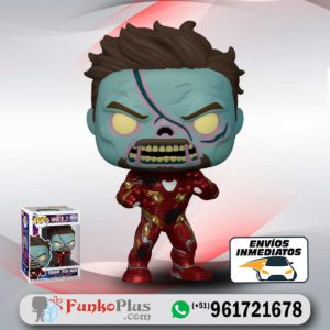 Funko Pop Marvel What If Iron Man Zombie