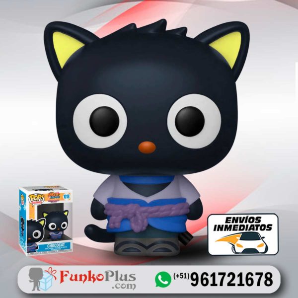 Funko Pop Sanrio Naruto Hello Kitty Chococat Sasuke