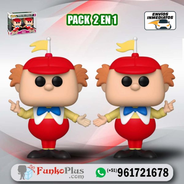 Funko Pop 2 Pack Disney Alicia en el País de las Maravillas Gemelos