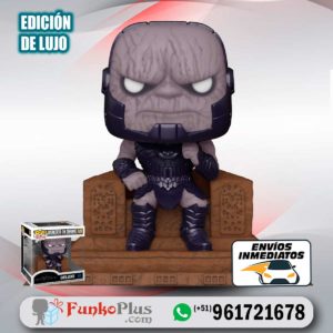 Funko Pop DC Comics Liga de La Justicia Darkseid en trono