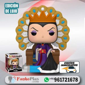 Funko Pop Disney Blancanieves Reina Malvada en trono