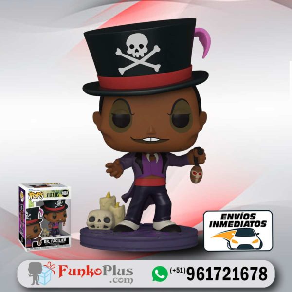 Funko Pop Disney Villanos La Princesa y el Sapo Doctor Facilier