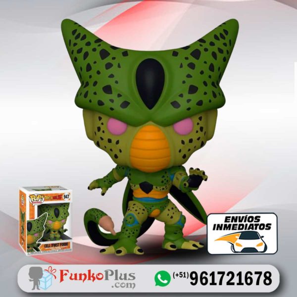 Funko Pop Dragon Ball Cell Primera Forma