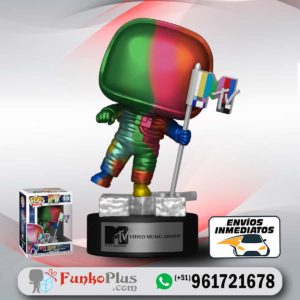 Funko Pop Íconos Música Astronauta MTV Arcoíris