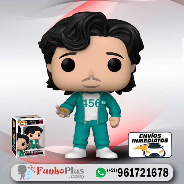 Funko Pop Juego del Calamar Jugador 456 Seong Gi Hun