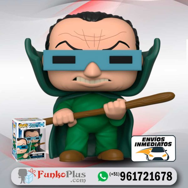 Funko Pop Marvel 4 Fantásticos Hombre Topo