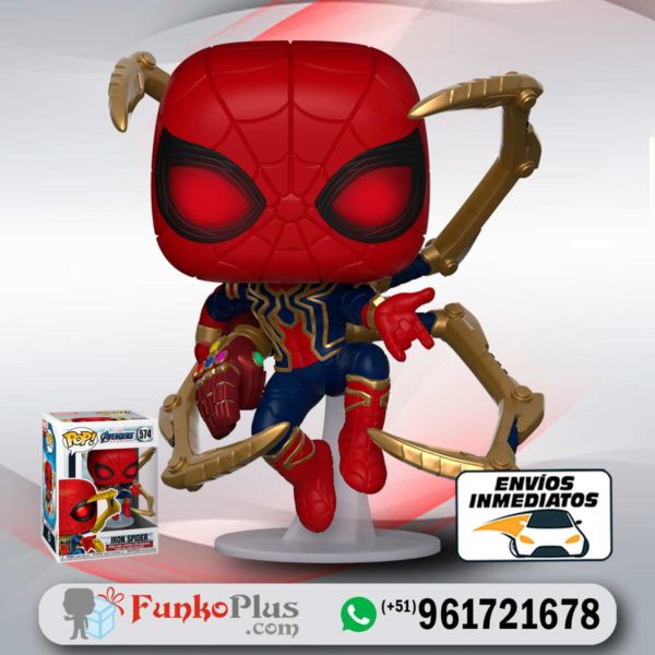 Funko Pop Marvel Avengers Endgame Spiderman Iron Spider