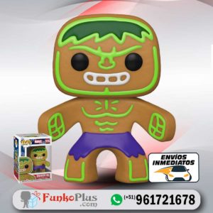 Funko Pop Marvel Avengers Navidad Hulk Galleta