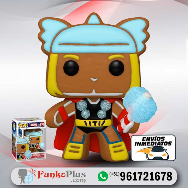 Funko Pop Marvel Avengers Navidad Thor Galleta