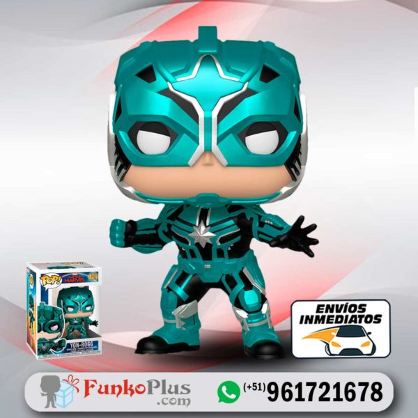 Funko Pop Marvel Capitana Marvel Yon Rogg