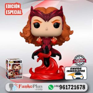 Funko Pop Marvel Doctor Strange 2 Wanda Scarlet Witch Bruja Escarlata magia del caos