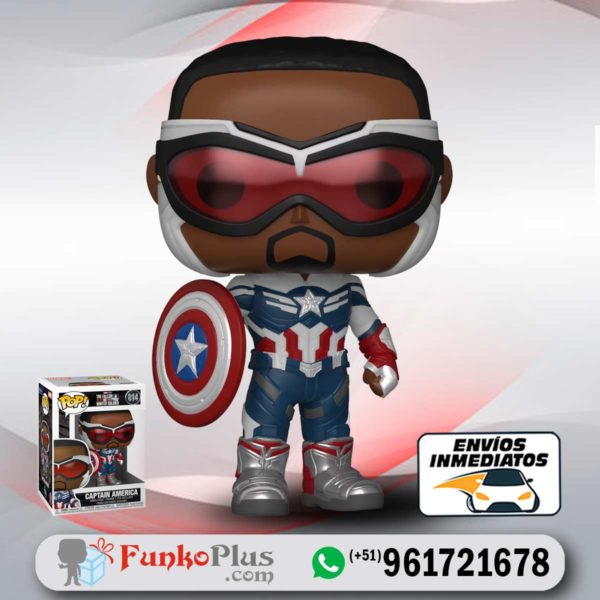 Funko Pop Marvel Falcon y Winter Soldier Capitán América