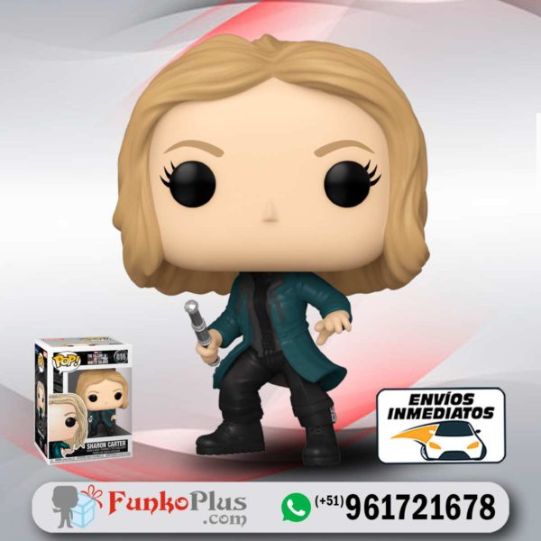 Funko Pop Marvel Falcon y Winter Soldier Sharon Carter