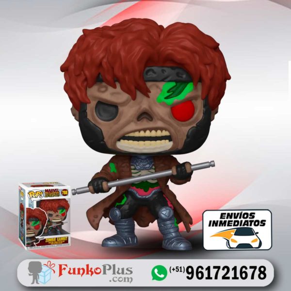 Funko Pop Marvel Zombies X Men Gambito