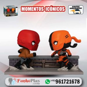 Funko Pop Moment DC Comics Red Hood vs Deathstroke