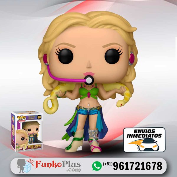 Funko Pop Música Britney Spears Slave 4U