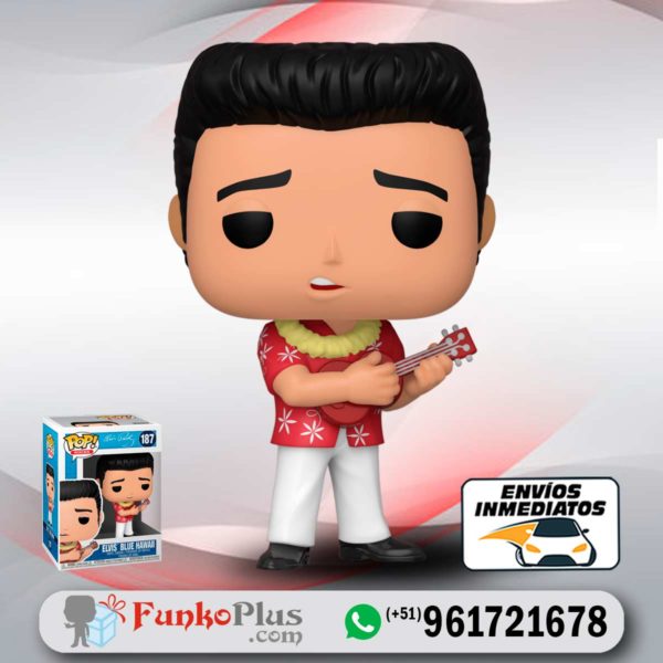 Funko Pop Música Rock Elvis Blue Hawaii