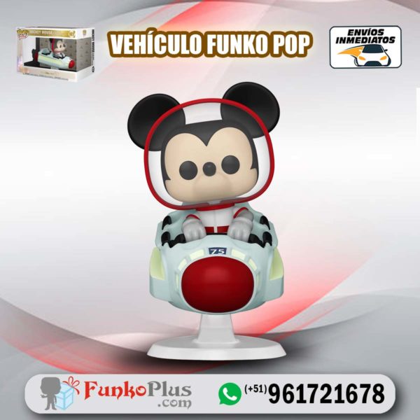 Funko Pop Ride Disney Mickey Mouse Nave Espacial